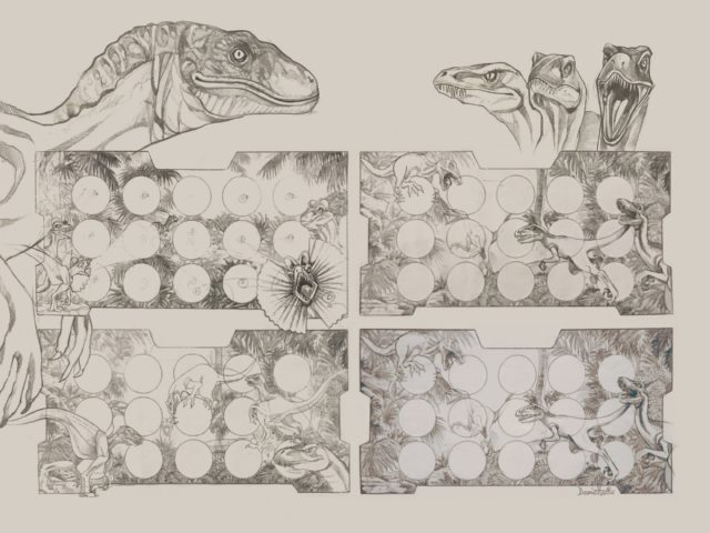 Jurassic park storyboarding